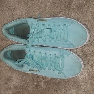 Women's Puma Aqua Suede Tennis Shoes